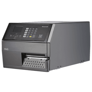 Honeywell PX45, 12 dots/mm (300 dpi), peeler, rewind, LTS, disp. (colour), RTC, Ethernet, multi-IF