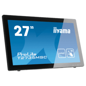 iiyama ProLite T2755MSC-B1, 68,6 cm (27''), Projected Capacitive, Full HD, USB, kit (USB), black