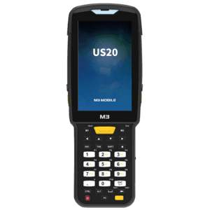 M3 Mobile US20X, 2D, SE4710, BT, Wi-Fi, 4G, NFC, Func. Num., GPS, hot-swap, Android