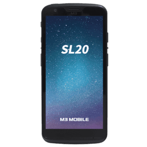 M3 Mobile SL20+, 8-Pin, HD, RAM: 4GB, Flash: 64GB, 2D, SE4710, 14 cm (5.5''), GPS, hot-swap, USB-C, BT (BLE), Wi-Fi, eSIM, 4G, NFC, Android, GMS, ext. bat.