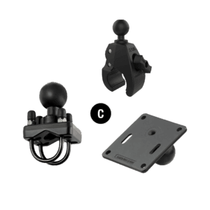 RAM Mounts Round Double Ball Base