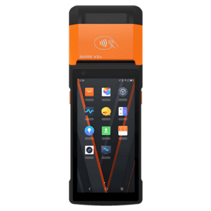 SUNMI V2s, GMS EDLA, EU, 2D, 14 cm (5.5''), GPS, Camera, front camera, USB-C, BT, Wi-Fi, 4G, NFC, Android