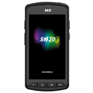 M3 Mobile SM20, 2D, SE4750, 12.7 cm (5''), GPS, USB, BT (5.1), Wi-Fi, 4G, NFC, Android, GMS, RB, black